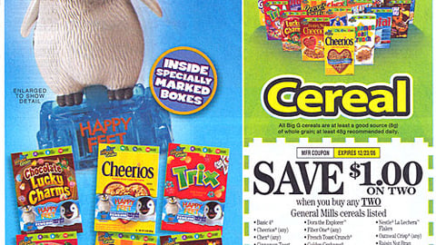 General Mills 'Happy Feet' FSI