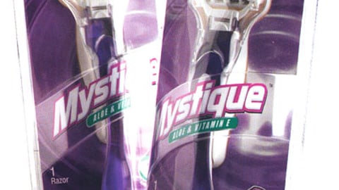 Rite Aid Mystique Razor Packaging