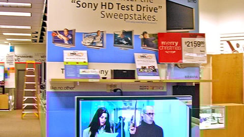 Sony HD Test Drive Display
