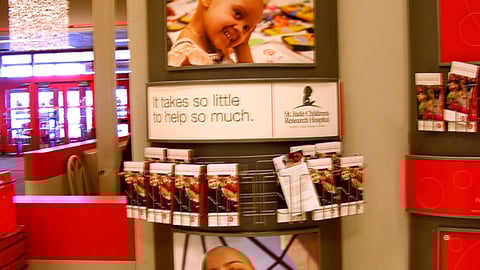 Target St. Jude Illuminated Stanchion