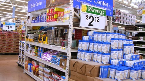 Wal-Mart Holiday Baking Center Island