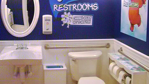 Times Square Charmin Restrooms, Interior