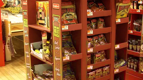 Bridgford Holiday Pallet Display