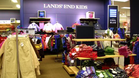 Sears Lands' End Kids Merchandising