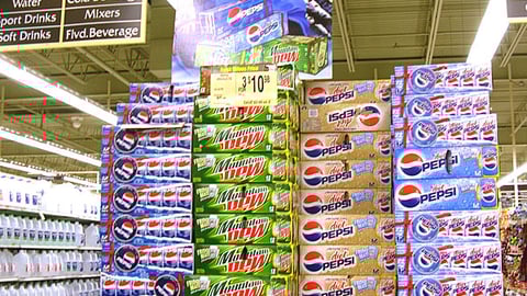 Dominick's Pepsi Holiday Endcap 