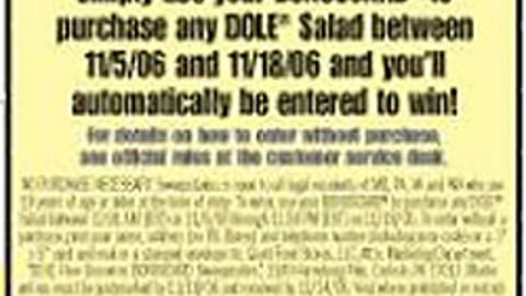 Giant/Tops Dole Sweeps Feature