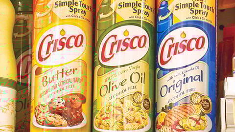 Crisco Spray Packaging