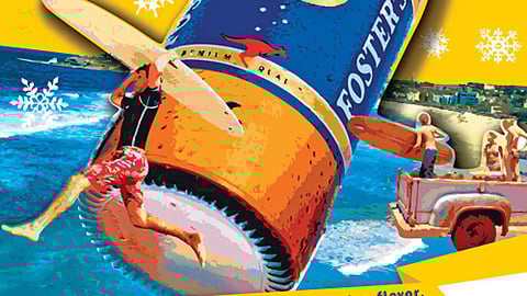 Foster's Lager Summer Poster