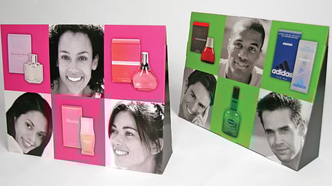 Walgreens Fragrance Countertop Signs