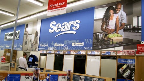 Kmart Sears Appliance Signage