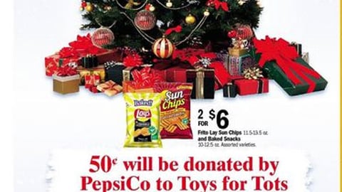 Meijer/PepsiCo Toys for Tots Feature