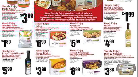 Giant Landover 'Simply Enjoy' Feature