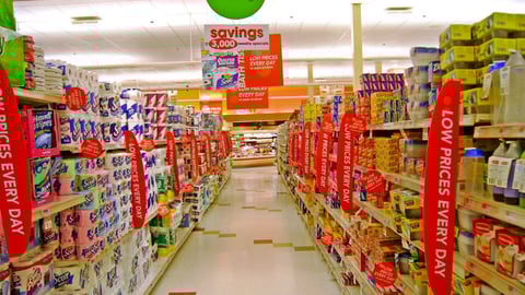 Stop & Shop Paper Goods Aisle