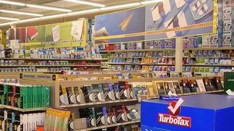 OfficeMax Perimeter Signage