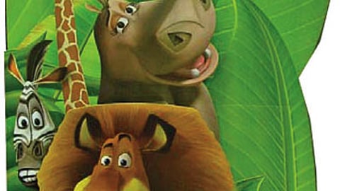 'Madagascar' Video Game Standee