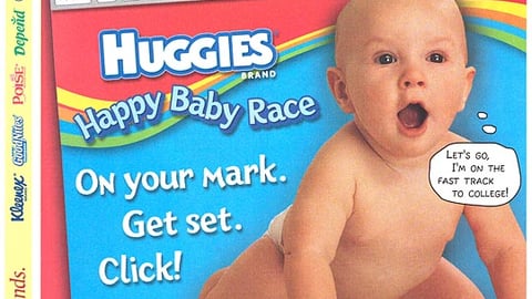 Huggies 'Baby Race' FSI