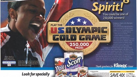 Kimberly-Clark Olympics Sweeps FSI