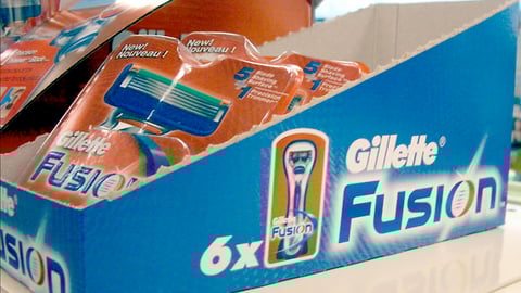 Gillette Fusion Blade Refill Shelf Tray