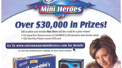 Entenmann's 'Mini Heroes' Sweeps FSI