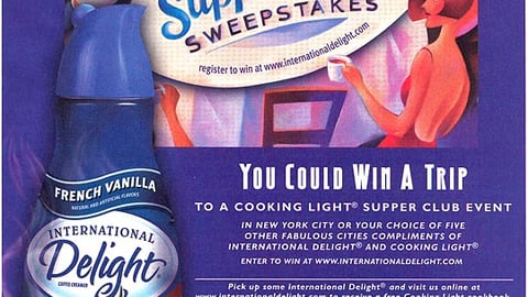 International Delight Sweeps FSI