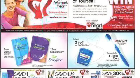 Johnson & Johnson Heart Sweeps FSI