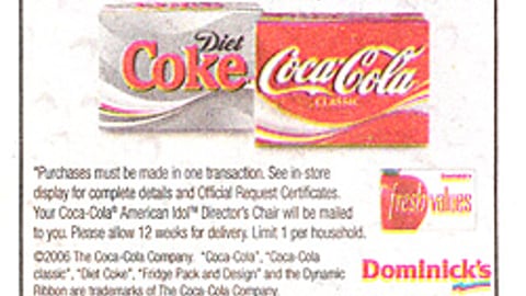 Dominick's/Coke ''American Idol'' Feature