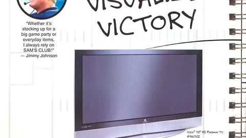 Sam's Club Super Bowl Insert