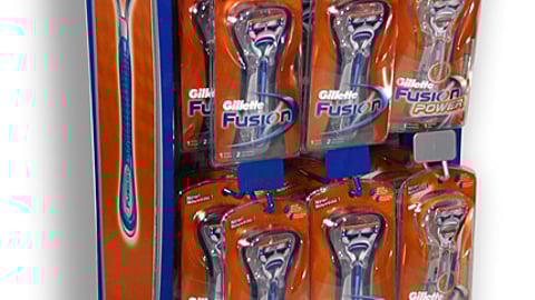 Gillette Fusion Semi-Permanent Floorstand