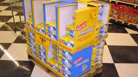 Glad ForceFlex Pallet Display