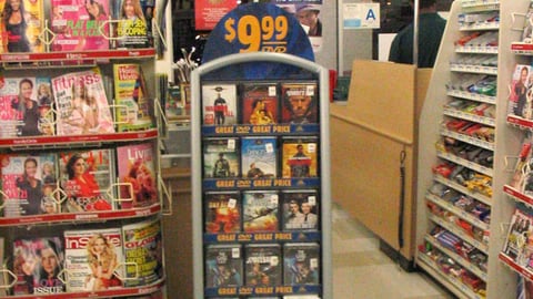 Longs DVD Floorstand