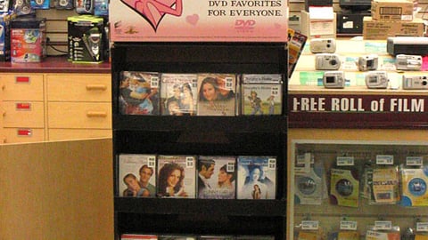 Longs Pink Panther DVD Shipper