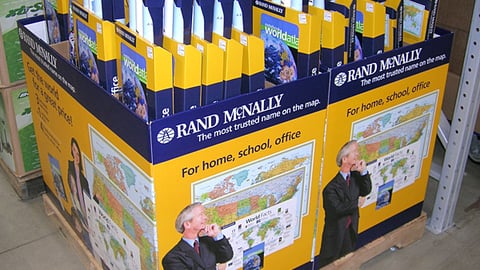 Rand McNally Atlas Pallet