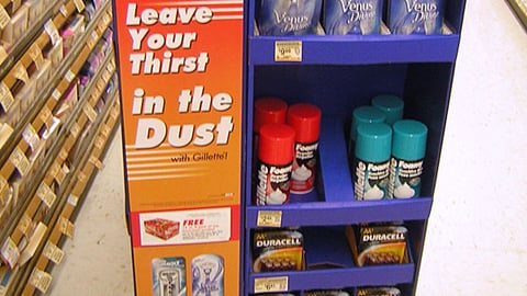 Gillette Young Guns/Coca-Cola Quarter Pallet