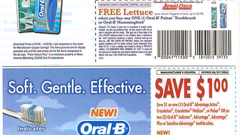 Oral-B/Jewel-Osco Co-Equity FSI