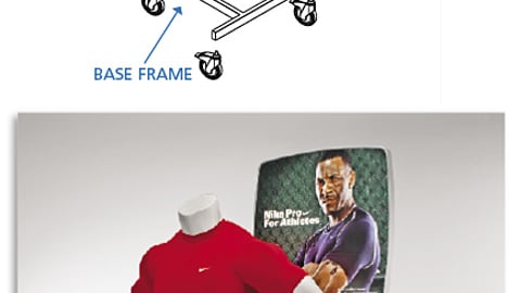 Nuts & Bolts: Nike Pro Apparel Floorstand