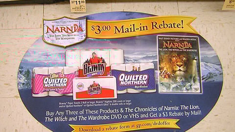 Georgia-Pacific 'Narnia' Floor Cling