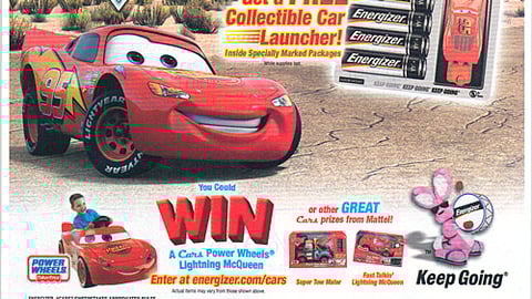 Energizer 'Cars' Sweeps FSI