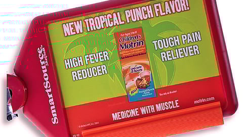 News America Scented Shelf Sign