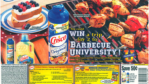 Crisco 'Barbecue University' FSI