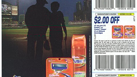 Gillette Fusion Sweeps FSI