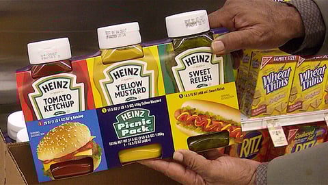 Heinz Picnic Pack Packaging