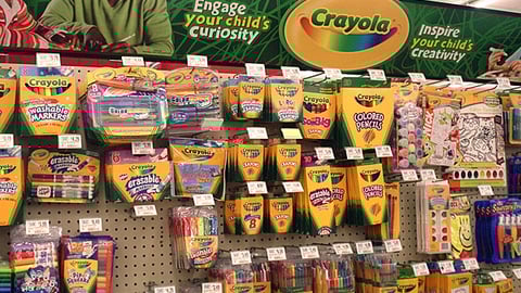 Crayola In-line Display Header