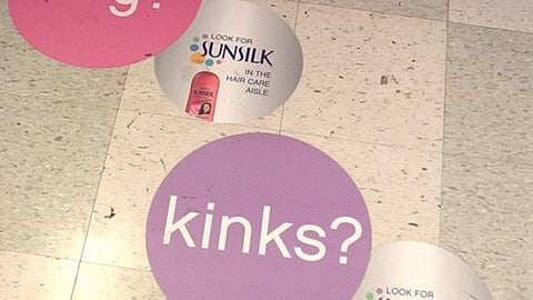 Sunsilk Floor Clings