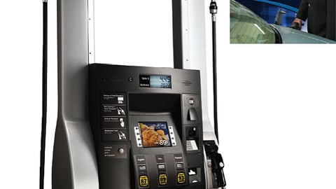 Ovation Gas Pump/Coupon Dispenser