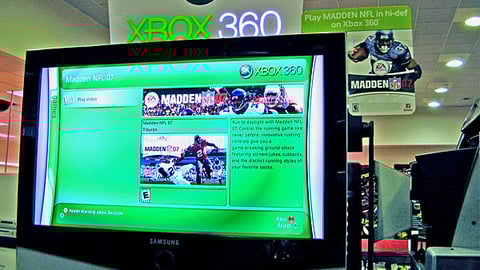 'Madden NFL '07 ' Xbox 360 Endcap