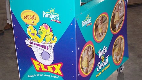 Pampers Flex Demo Cart
