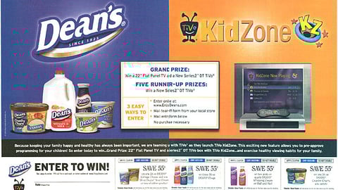 Dean's Sweeps Spread