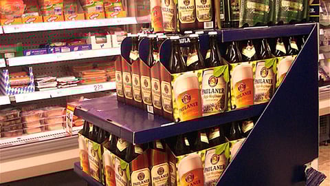 Paulaner Beer Floorstand