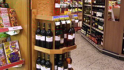 Gallo Wine Display