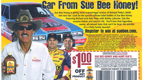 SueBee Honey Sweeps FSI